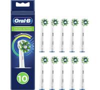 Kakyl-Cross Action Clean Maximiser,Brossettes De Rechange,Embout,Pack De 10,Blanc,Clean Maximiser Pour Brosse À Dents Électrique Jusqu¿À 100 % D¿Élimination De La Plaque Dentaire