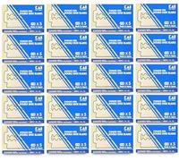 KAKYL-Kai Lames En Acier Inoxydable-100 Lames De Rasoir Premium Pour Un Rasage Doux