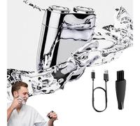 KAKYL-Mini Rasoir,7200Rpm Ipx7 Entièrement Etanche Rasoir Electriques Hommes,Rasoir Electrique Portable,Corps En Alliage,Rechargeable Par Usb,Pour Le Visage,La Maison,La Voiture,Les Voyages