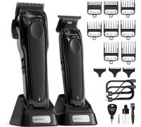 KAKYL-Tondeuse À Cheveux Homme Professionnelle-Lame Avec Revêtement Dlc-Coupe De Cheveux Sans Fil Rechargeable Tondeuse Finition À Cheveux Cadeau Kit