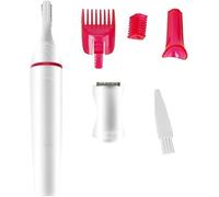 Kakyl-Tondeuse De Précision Pour Sourcils,Kit De Dissolvant De Rasoir Électrique Lady Facial Shaver Pour Le Corps Du Visage Des Sourcils,Épilation Instantanée Indolore,À Piles ¿Batterie Non Incluse¿
