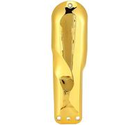 KAKYL-Tondeuse Murale Galvanoplastie Coquille Cheveux Clipper Protection Cover Haute Température Plaqué Or Et Bois Grain Shell Cheveux Clipper Shell Accessoires(Placage D'Or)