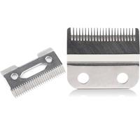 Kakyl-Wahl 8148 1006 Super Taper #8400 Lot De 2 Lames De Rasoir Réglables À 2 Trous Pour Tondeuse À Cheveux Wahl Hair Clipper Magic Clip 8148 1006 Argenté