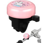 Kal-1 Cloche À Vélo Enfant Rose, Mini-Cloche À Vélo En Alliage, Trottinette, Vélo Enfant, Vtt - Accessoires Vélo, Licorne