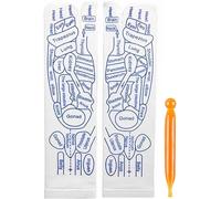 KAL-1 Paire De Chaussettes D'Acupuncture, Chaussettes De Réflexologie Avec Outils De Massage, Stylo D'Acupression, Outils De Massage Pour Homme Et Femme
