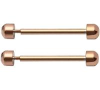 Kal-1 Paire De Goupilles À Vis Pour Bracelet De Montre Intelligente, Fermoir À Boucle, Tube À Friction, Accessoires De Rechange Pour Montre 16 Mm, 18 Mm, 20 Mm, 22 Mm