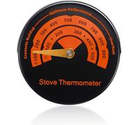 Kal-1 Pièce De Thermomètre De Poêle Magnétique, Thermomètre De Cheminée, Thermomètre De Four, Thermomètre De Four, Thermomètre À Brûleur Rond, Adapté Au Barbecue Et Au Feu Rôti.