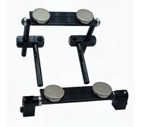 KAL-1 Set Poste De Carrosserie Magnétique Voiture Rc En Alliage D'Aluminium Avec Échelle Pour 1/10 Rc Drift Hsp 94123 94122 Tamiya 416 417 Sakura S Xi Cs (Noir)