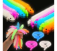 KAL-10Pièces Jouet En Corde Extensible, Couleur Jouets Sensoriel Anti Stress,Fidget Toys Pour Enfants Et Add, Tdah, Toc Ou Autisme(Dinosaure)