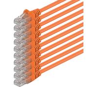KAL-10X 3.0M Câble Réseau Cat6 Cat 6 - Rj45 Ethernet Lan Dsl Routeur Modem - Orange