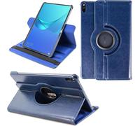 Kal-® 2.0 Etui Pour Huawei Mediapad M6 (10.8") / Matepad (10.8") Coque De Protection Rotation 360° Smart Housse Cover Case Stand Auto Réveil/Sommeil Bleu Foncé