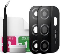 Kal-2 Packs Lentille Caméra Pour Oppo A53 / Oppo A53s Vitre Appareil Photo Objectif Arrière Avec Kit De Réparation