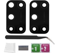 Kal-2 Packs Lentille Caméra Pour Oppo A72 / Oppo A52 Vitre Appareil Photo Objectif Arrière Avec Kit De Réparation