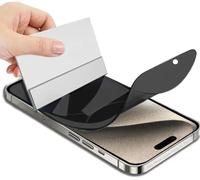 Kal-2 Pcs Contre-Espionnage Film D'hydrogel Pour Iphone 15 Pro Max 6.7" 2023 Privacy Screensaver Protection Film De Protection Tpu Flexible Anti - Pelage Très Sensible