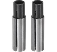 KAL-2 Pcs Pince Mandrin Pilote Adaptateur 1/4" À 1/8" Cnc Gravure Embout Routeur Convertisseur Pour Cnc Machine Outil