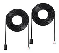 KAL-2 Pièces 200Cm 22Awg Queue De Cochon Usb Type-C Femelle, 5V 3A Usb-C Vers Fil Nu À 4 Broches, Câble De Queue Usb Type - C Rallonge De Câble D'Alimentation, Pour Bricolage