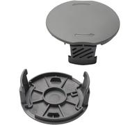 KAL-2 Pièces Couverture De Bobine De Tondeuse De Gazon, Protéger La Tête De Tondeuse, Compatible Avec La Tondeuse De Gazon Bosch Easygrasscut F016F05320, Couverture De Bouchon De Bobine De Remplaceme