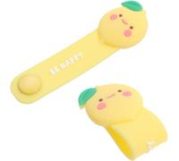 KAL-2 Pièces Gestion Des Câbles Clips Muraux Pour Fils Bureau Porte-Câble Chargeurs Agrafes De Câble Cordon D'Alimentation Cache-Fil Pour Mur Deux Écouteur Double Poignée Yellow