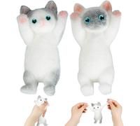 KAL-2 Pièces Taba Squishy Kit, Fufu Géant Anti-Stress, Squishi Patte De Chat, Squishy Giants, Jouet Chat Anti-Stress Jouets De Serrage De Liens, Squishy Katze Pfote