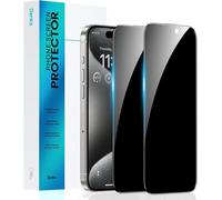 Kal-2 Pièces Verre Trempé Pour Iphone 15 Pro Max Accessoire De Protection Anti-Espionnage, Compatible Avec L'étui, Set De Protection D'écran