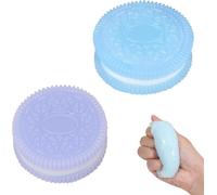KAL-2 Pièces Yoyo Squishy, Squishy, Taba Squishy, Fufu Squishy, Jouet De Décompression Fait À La Main, Jouet À Presser En Forme, Noël Jouets Anti-Stress Pour L'Anxiété