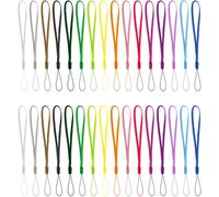 KAL-2Pcs Cordon Avec Dragonne Pour Téléphone Portable, Dragonne De Poignet En Nylon Pour Téléphone Portable, Clé Usb, Lecteur Mp3, Mp4, Mini-Appareil Photo