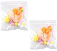 KAL-2Stk Katzenpfoten-Quetschspielzeug, Taba-Katzenpfoten-Zappelspielzeug Kawaii-Katzenpfoten-Stressabbau-Sensorikspielzeug Quetschspielzeug Geschenk Entspannen Homeoffice(Jaune-Orange Lisse)