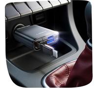 Kal-3 En 1 Rétractable Chargeur Voiture Usb C 57w[75% Plus Petit] Chargeur Allume Cigare Usb C, Adapter Allume Cigare Pour Iphone 16 15 Pro Max Galaxy S25 Ultra Xiaomi