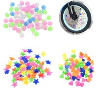 Kal-320 Pièces Décoration De La Parole Du Vélo, Accessoires De Vélo Pour Enfants, Décorations Lumineuses, Accessoires De Vélo Créatifs.