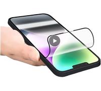 Kal-3pcs 9d Antichoc Film Céramique Souple Pour Iphone 14 6.1"" Protecteur D'écran Transparent Haute Sensibilité Hd, Antidéflagrant Comme Le Verre Trempé