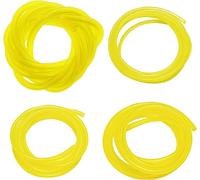 KAL-4 Pièces Tuyaux D'Essence Longueur 2 M Universel Tuyau De Conduite De Carburant Outils De Jardin Jaune Transparent Pour Souffleur Coupe-Bordure Tronçonneuse Tondeuse À Gazon Accessoires