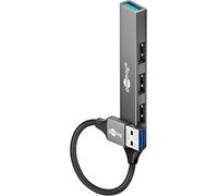 KAL-4-Port Usb 3.2 Hub Slim/Multiconnecteur, Splitter, Hub / 5 Gbit Splitter/Adaptateur Slim Vers 4-Port A Multiports Hub 3.0/74456