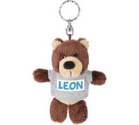 Kal-44680 Porte-Clés Ours Avec T-Shirt Leon 10 Cm