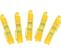 Kal-5 Pièces Niveaux À Bulle Suspendus Niveau À Cordeau Bulle D'air Niveau À Bulle Suspendu En Corde Pour Mesurer Travaux De Construction, Arpentage, Planchers, Terrasses, Briques Et Ingénierie