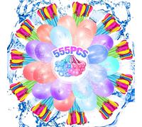 KAL-555 Pièces Ballon D'Eau À Fermeture Automatique, Ballons À Eau Colorés, Remplissage Rapide De Bombe A Eau Pour Piscines Plages