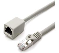KAL-677606 Adaptateur D'Extension Cat7 Cat.7-1 M - Câble Ethernet Lanka Câble Câble Réseau 10 Gb/S Câble Brut Avec Prise (Rj45) Cat6A 1 Pièce - Gris