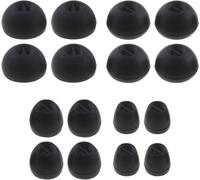 KAL-6Pcs Bouchons D'Oreille Pour Écouteurs Remplacement Compatible Avec Sennheiser Cx 3.00 Cx 5.00 Cx 6.00 Cx 7.00 Écouteurs En Silicone, Noir