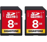 KAL-8 Go Sdhc Carte Mémoire, Lot De 2 Cartes, Haute Vitesse Pour La Réserve Des Photos, Des Vidéos, Du Musique, Des Fichiers Vocaux, Caméscope, Caméra, Enregistreur, Pc, Mac, Classe 10