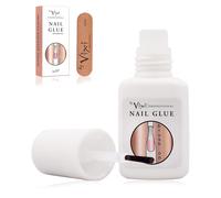 Kal-8g Colle Extra Forte Pour Ongles Avec Lime De Préparation Et Pinceau Gratuits Adhésion Et Séchage Instantanés, De Qualité Professionnelle
