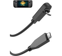 KAL-90 Degrés Câble Usb C Vers Usb C 2.0 100W Câble De Charge Pour Steam Deck (2M), Usb-C À Angle Droit Type C Pd 3.0 Câble De Charge Rapide Compatible Avec Steamdeck