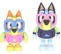 KAL-À La Piscine : Coffret De 2 Figurines Articulées Avec Accessoires (6,3 Cm) Et Bingo (5,3 Cm)