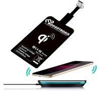 KAL-Adaptateur Usb Type C Qi Compatible Avec Samsung Galaxy A52S A52 A72 A42 A22 A32 A12 A51 A71 A70 A50 A40 A20E A20S A21S S20 Fe S21 S21+ Ultra 5G - Récepteur Sans Fil Récepteur Noir