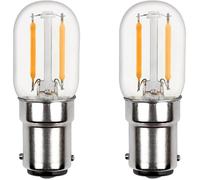 KAL-Ampoule Led B15D 230V Blanc Froid 6000K Pour Machine À Coudre,150Lm,2W Remplace Lampe Halogène B15D 15W,2 Contact,Ac