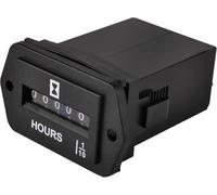 KAL-Analogique Compteur Horaire,Ac 110 V À 250 V, Nombre Total D'Heures Pour L'Entretien, Stockage De Données Pour Tondeuse À Gazon, Tracteur, Camping-Car, Compresseur D'Air.(Diamond-Ac)
