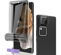Kal-Anti-Espion Protection Décran Pour Vivo V30/V30 Pro Film Flexible Tpu 1 Pcs + Caméra Arrière Protecteur 1 Pcs,Facile À Installer Sans Bulles Pour Vivo V30/V30 Pro Verre Trempé