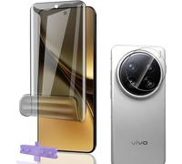 Kal-Anti-Espion Protection Décran Pour Vivo X200 Film Flexible Tpu 1 Pcs + Caméra Arrière Protecteur 1 Pcs,Facile À Installer Sans Bulles Pour Vivo X200 Verre Trempé