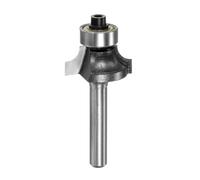 KAL-Arrondi Routeur Bit Dia 15/64"" Tige 3/16"" Rayon Carbure Pointe Bord Arrondi Sur Mèche Avec Roulement Guide, Travail Bois Fraisage Outil