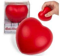 KAL-Balle Anti-Stress En Forme De C?ur - Jouet Anti-Stress En Forme De C?ur Pour La Vie Quotidienne Et Les Moments Émotionnels - 6 Cm - Preuve D'Amour Et Jeu De Patience Pour Les Couples