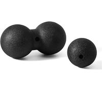 KAL-Balle D'Auto-Massage Duo Ball Petit Auto-Massage, Balle De Massage De La Cacahuète, Balle De Massage Pour La Colonne Vertébrale, La Fasciite Plantaire, Le Massage Des Zones Réflexes
