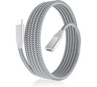KAL-Basesailor Câble Extension USB C 2M,USB C 3.1 Gen2 10Gbps Cordon Femelle à Mâle Type C,Rallonge Adaptateur Thunderbolt 3 pour MacBook Pro,iPad Air 4 5 Mini 6,iPhone 12 13 14 15 16,Microsoft Surfa